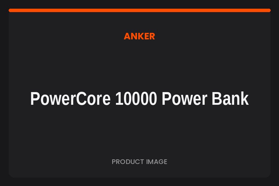 Anker PowerCore 10000 Power Bank