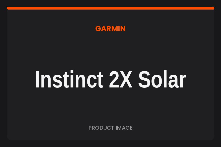 Garmin Instinct 2X Solar