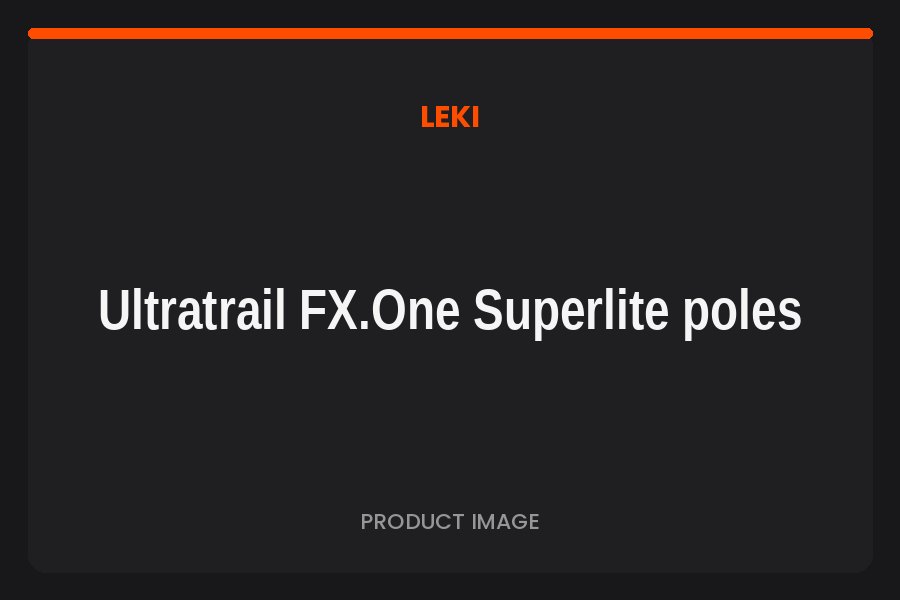 Leki Ultratrail FX.One Superlite poles