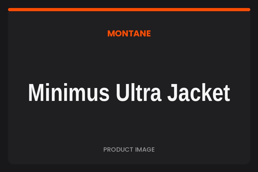 Montane Minimus Ultra Jacket