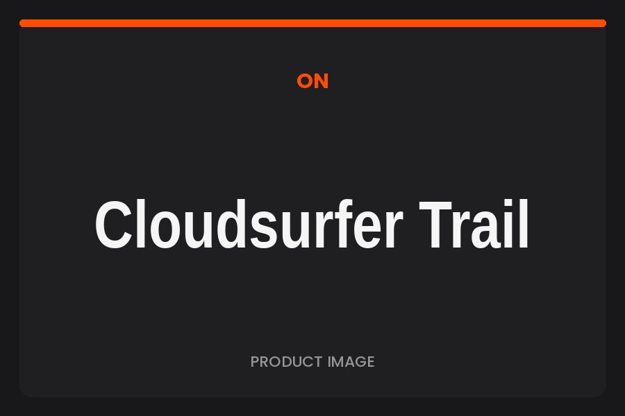 On Cloudsurfer Trail