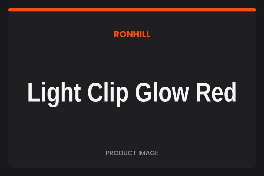 Ronhill Light Clip Glow Red